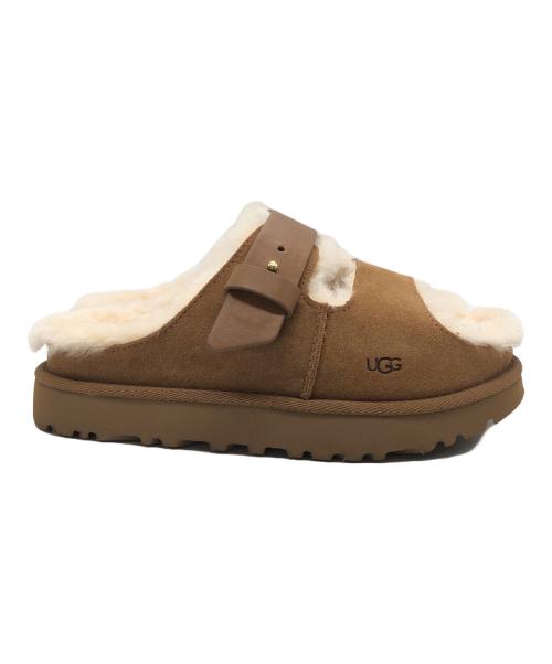 UGG（アグ）UGG (アグ) W GREENPORT STRAP SLIDE ベージュ サイズ:22㎝の古着・服飾アイテム