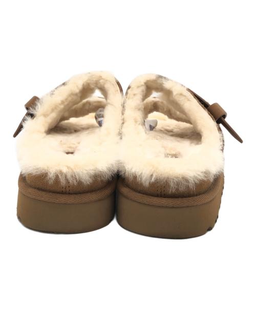 UGG（アグ）UGG (アグ) W GREENPORT STRAP SLIDE ベージュ サイズ:22㎝の古着・服飾アイテム
