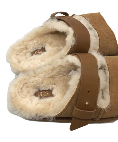 UGG（アグ）UGG (アグ) W GREENPORT STRAP SLIDE ベージュ サイズ:22㎝の古着・服飾アイテム