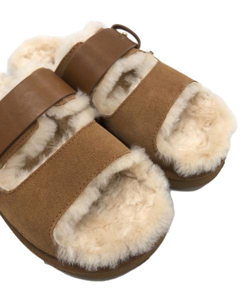 UGG（アグ）UGG (アグ) W GREENPORT STRAP SLIDE ベージュ サイズ:22㎝の古着・服飾アイテム