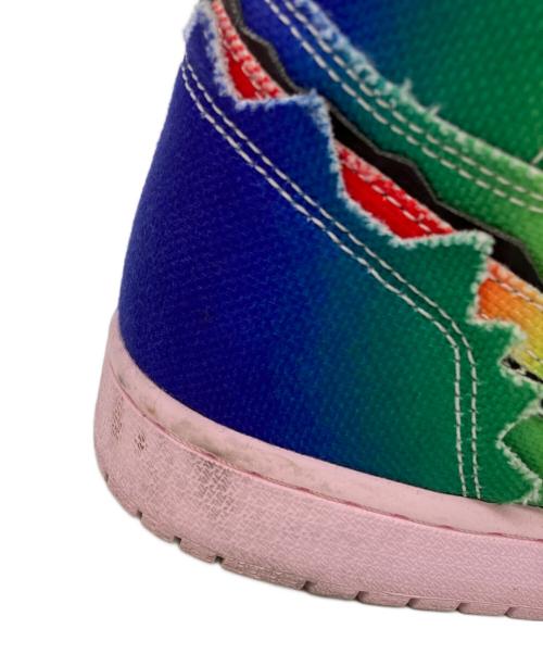 NIKE（ナイキ）NIKE (ナイキ) J balvin (J. バルヴィン) Air Jordan 1 High OG マルチカラー サイズ:US9.5の古着・服飾アイテム