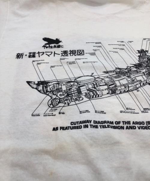 FRUIT OF THE LOOM（フルーツオブザルーム）FRUIT OF THE LOOM (フルーツオブザルーム) プリントカットソー ホワイト サイズ:Mの古着・服飾アイテム