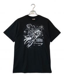 Hanes（ヘインズ）の古着「プリントTシャツ」｜ブラック