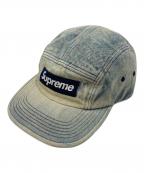 SUPREMEシュプリーム）の古着「Washed Chino Twill Camp Cap」｜インディゴ