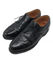 Allen Edmonds（アレン エドモンズ）の古着「Benton 3408 ストレートチップ シューズ」｜ブラック