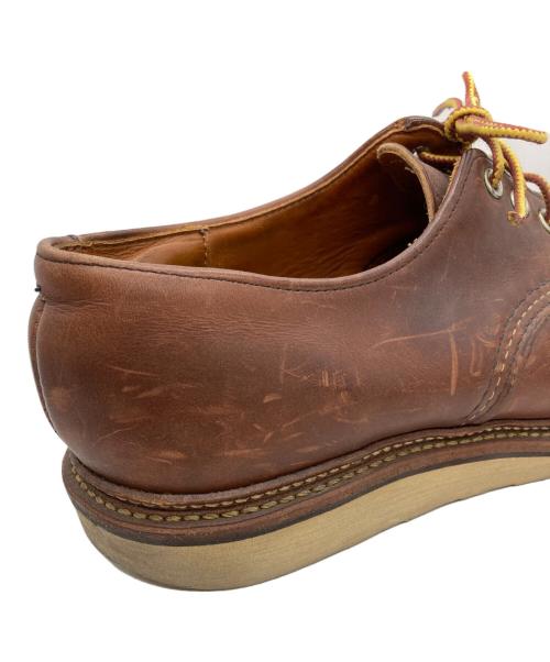 RED WING（レッドウィング）RED WING (レッドウィング) オックスフォードシューズ ブラウン サイズ:7 1/2の古着・服飾アイテム