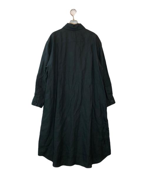 MARGARET HOWELL（マーガレットハウエル）MARGARET HOWELL (マーガレットハウエル) リネンシャツワンピース ネイビー サイズ:1の古着・服飾アイテム