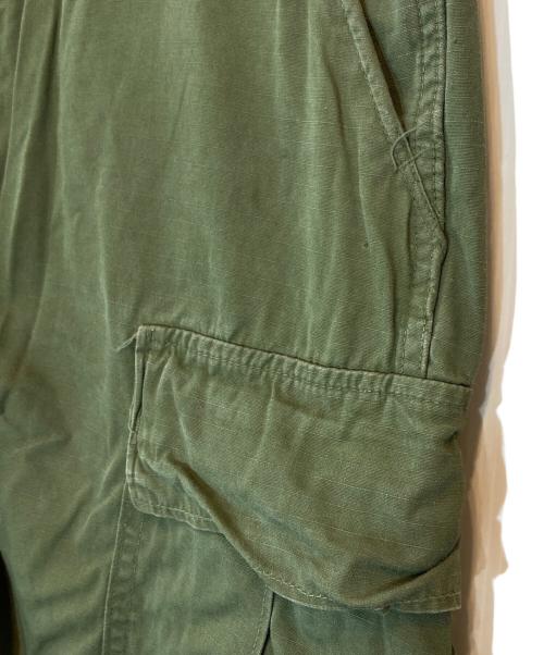 US ARMY（ユーエスアーミー）US ARMY (ユーエスアーミー) ジャングル ファティーグ リップストップ カーゴパンツ グリーン サイズ:27-31の古着・服飾アイテム