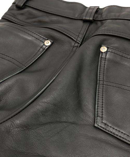 Schott（ショット）Schott (ショット) レザーパンツ ブラック サイズ:28の古着・服飾アイテム