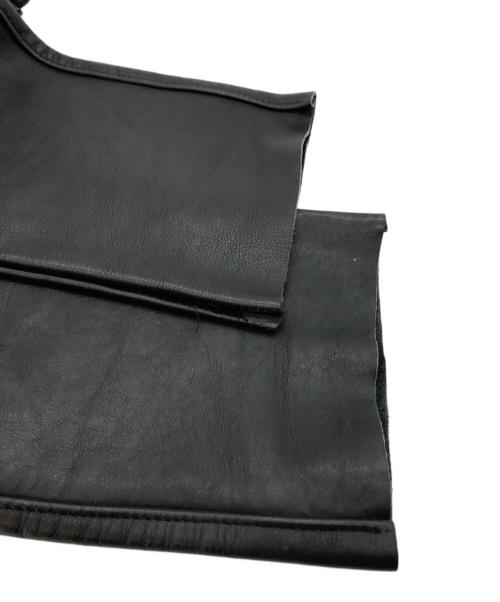 Schott（ショット）Schott (ショット) レザーパンツ ブラック サイズ:28の古着・服飾アイテム
