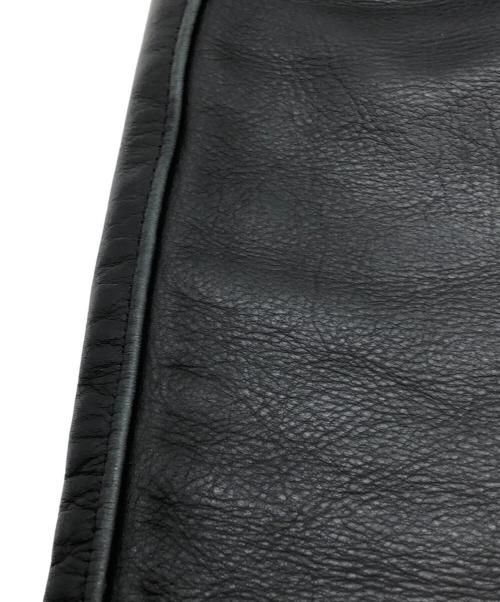 Schott（ショット）Schott (ショット) レザーパンツ ブラック サイズ:28の古着・服飾アイテム