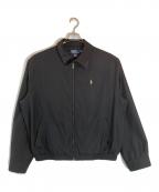 POLO RALPH LAURENポロ・ラルフローレン）の古着「スイングトップ」｜ブラック
