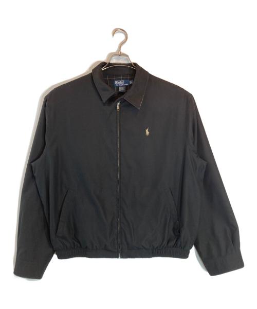 POLO RALPH LAUREN（ポロ・ラルフローレン）POLO RALPH LAUREN (ポロ・ラルフローレン) スイングトップ ブラック サイズ:Lの古着・服飾アイテム