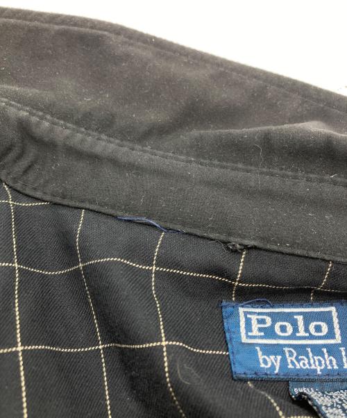 POLO RALPH LAUREN（ポロ・ラルフローレン）POLO RALPH LAUREN (ポロ・ラルフローレン) スイングトップ ブラック サイズ:Lの古着・服飾アイテム