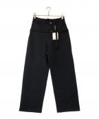 THE TOEザ・トゥー）の古着「Greenwich belt sweat pants」｜ブラック