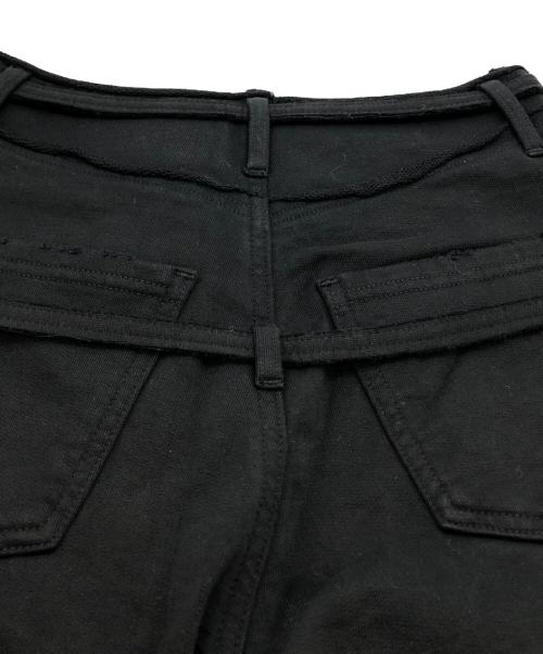 THE TOE（ザ・トゥー）THE TOE (ザ・トゥー) Greenwich belt sweat pants ブラック サイズ:S 未使用品の古着・服飾アイテム