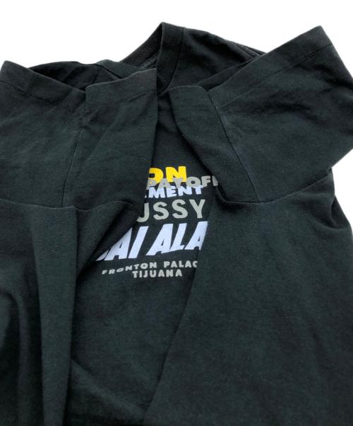 stussy（ステューシー）stussy (ステューシー) プリントTシャツ ブラック サイズ:Mediumの古着・服飾アイテム
