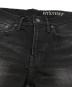 中古・古着 Hysteric Glamour (ヒステリックグラマー) スタッズダメージ加工デニムパンツ ブラック サイズ:W29×L32：10000円