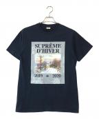 SUPREMEシュプリーム）の古着「D'HIVER TEE」｜ネイビー