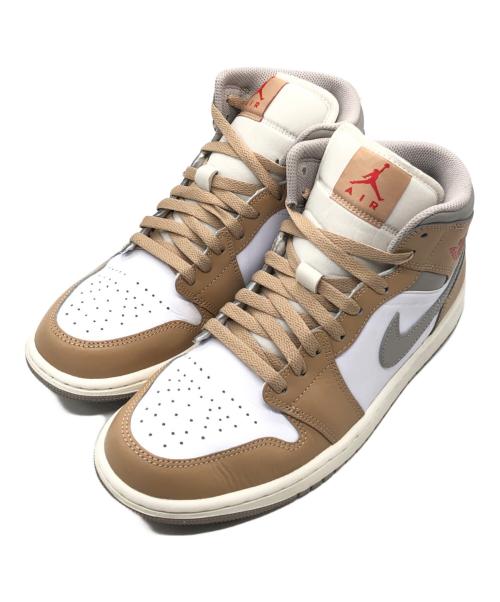 NIKE（ナイキ）NIKE (ナイキ) Air Jordan 1 Mid ブラウン サイズ:US8.5の古着・服飾アイテム