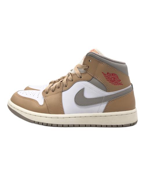NIKE（ナイキ）NIKE (ナイキ) Air Jordan 1 Mid ブラウン サイズ:US8.5の古着・服飾アイテム