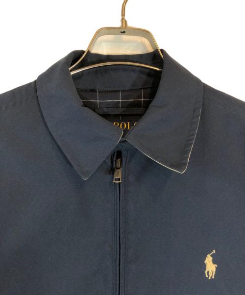 POLO RALPH LAUREN（ポロ・ラルフローレン）POLO RALPH LAUREN (ポロ・ラルフローレン) スイングトップ ネイビー サイズ:XSの古着・服飾アイテム