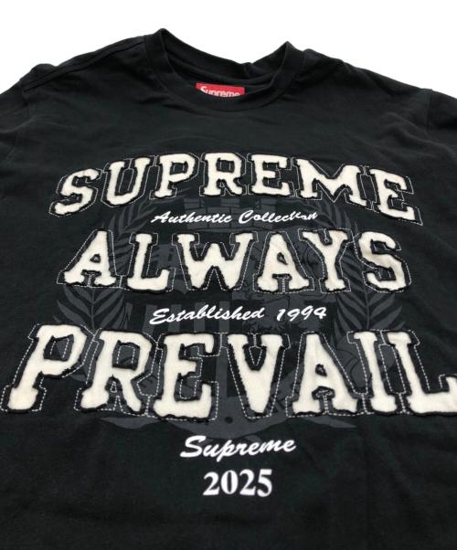SUPREME（シュプリーム）SUPREME (シュプリーム) Always Prevail S/S Top ブラック サイズ:XLの古着・服飾アイテム