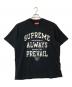 SUPREME（シュプリーム）の古着「Always Prevail S/S Top」｜ブラック