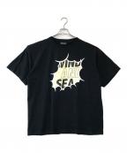 WIND AND SEAウィンダンシー）の古着「Ｇraphic S/S Tee」｜ブラック