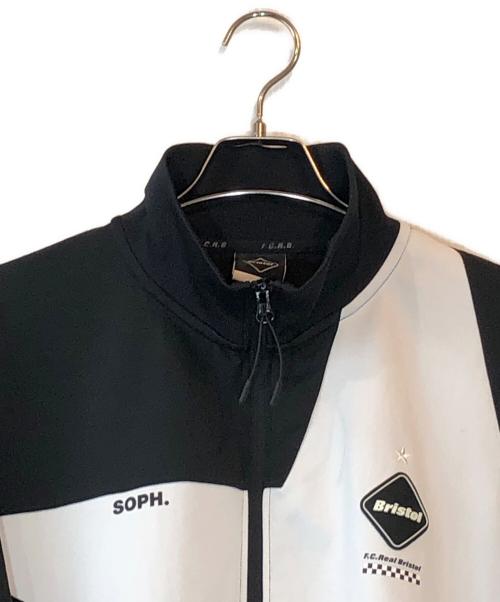 F.C.R.B.（エフシーレアルブリストル）F.C.R.B. (エフシーレアルブリストル) BIG STAR JERSEY BLOUSON ブラック サイズ:Lの古着・服飾アイテム