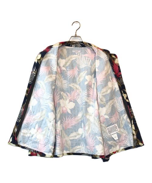 Engineered Garments（エンジニアド ガーメンツ）Engineered Garments (エンジニアド ガーメンツ) HAWAIIAN FLORAL JAVA CLOTH ネイビー サイズ:ｓの古着・服飾アイテム