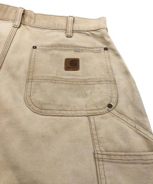 CarHartt（カーハート）CarHartt (カーハート) ダブルニーペインターパンツ ベージュ サイズ:34×32の古着・服飾アイテム