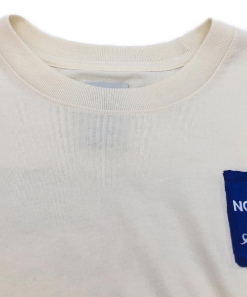 THE NORTH FACE（ザ ノース フェイス）THE NORTH FACE (ザ ノース フェイス) Aime Leon Dore (エメ レオン ドレ) Logo S／S Tee アイボリー サイズ:US Mの古着・服飾アイテム