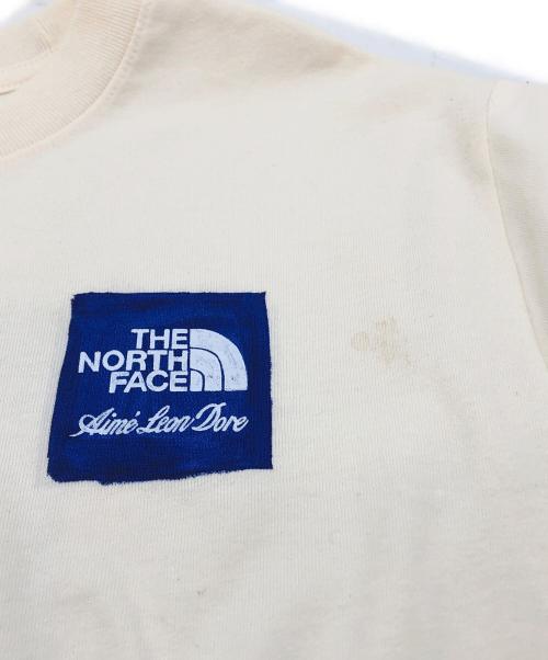 THE NORTH FACE（ザ ノース フェイス）THE NORTH FACE (ザ ノース フェイス) Aime Leon Dore (エメ レオン ドレ) Logo S／S Tee アイボリー サイズ:US Mの古着・服飾アイテム