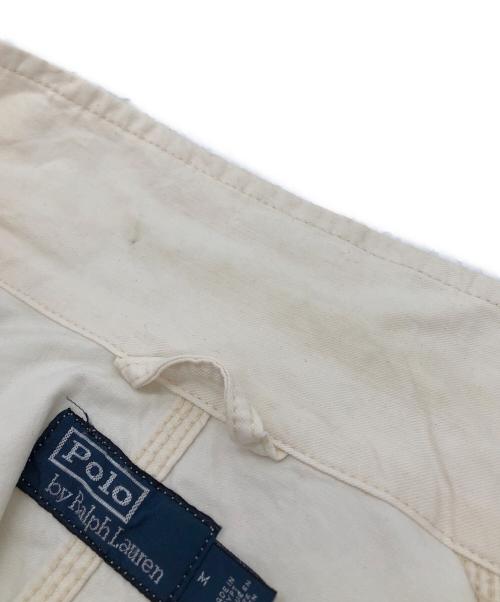 POLO RALPH LAUREN（ポロ・ラルフローレン）POLO RALPH LAUREN (ポロ・ラルフローレン) カバーオール ホワイト サイズ:Mの古着・服飾アイテム