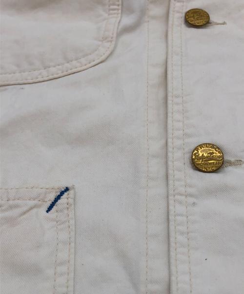 POLO RALPH LAUREN（ポロ・ラルフローレン）POLO RALPH LAUREN (ポロ・ラルフローレン) カバーオール ホワイト サイズ:Mの古着・服飾アイテム