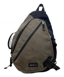 Eddie Bauer（エディーバウアー）の古着「クロスボディーバッグ」｜グレー×ブラック