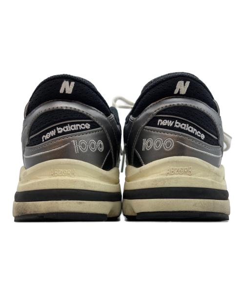 NEW BALANCE（ニューバランス）NEW BALANCE (ニューバランス) M1000SL SILVER シルバー×ブラック サイズ:US9.5の古着・服飾アイテム