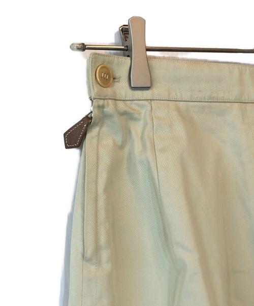 HERMES（エルメス）HERMES (エルメス) コットンスカート ベージュ サイズ:34の古着・服飾アイテム