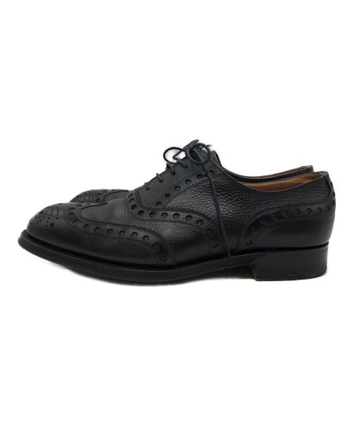 baker st.（ベイカーストリート）baker st. (ベイカーストリート) ウィングチップシューズ ブラック サイズ:6 1/2の古着・服飾アイテム
