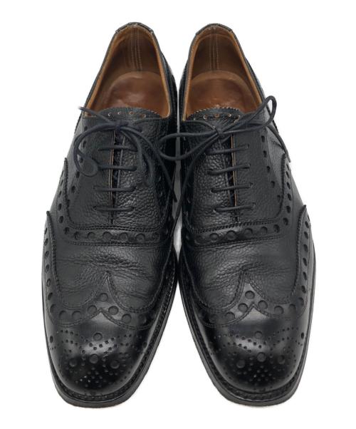 baker st.（ベイカーストリート）baker st. (ベイカーストリート) ウィングチップシューズ ブラック サイズ:6 1/2の古着・服飾アイテム