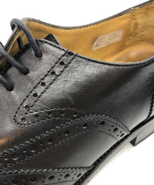 POLO RALPH LAUREN（ポロ・ラルフローレン）POLO RALPH LAUREN (ポロ・ラルフローレン) ウィングチップシューズ ブラック サイズ:6 1/2Eの古着・服飾アイテム