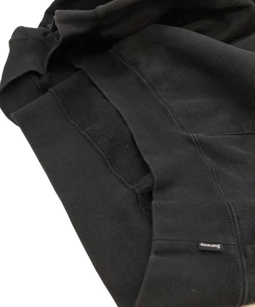 SUPREME（シュプリーム）SUPREME (シュプリーム) SATIN APPLIQUE HOODED SWEATSHIRT ブラック サイズ:XLargeの古着・服飾アイテム