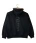 SUPREME (シュプリーム) SATIN APPLIQUE HOODED SWEATSHIRT ブラック サイズ:XLarge：17000円