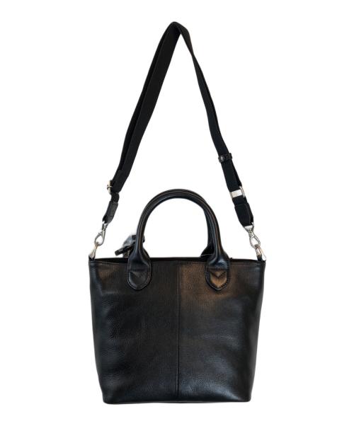 AVIREX（アヴィレックス）AVIREX (アヴィレックス) BULTO VARSITY LEATHER MINI TOTE BAG ブラック 未使用品の古着・服飾アイテム