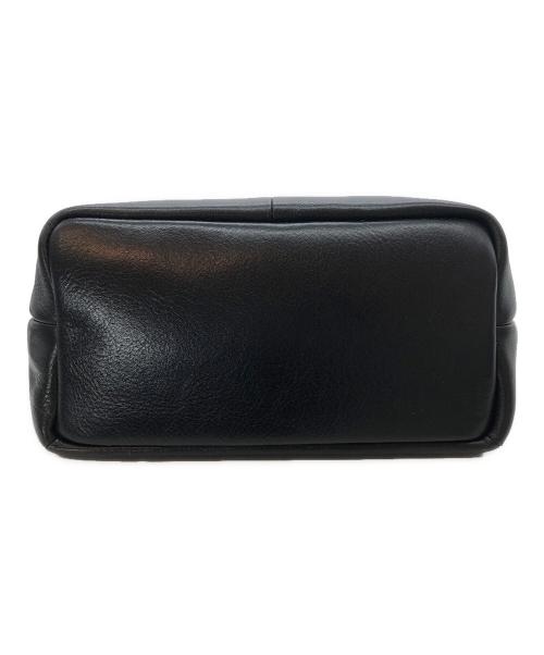 AVIREX（アヴィレックス）AVIREX (アヴィレックス) BULTO VARSITY LEATHER MINI TOTE BAG ブラック 未使用品の古着・服飾アイテム