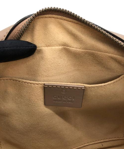 GUCCI（グッチ）GUCCI (グッチ) GGチェーンショルダーバッグ ピンクの古着・服飾アイテム