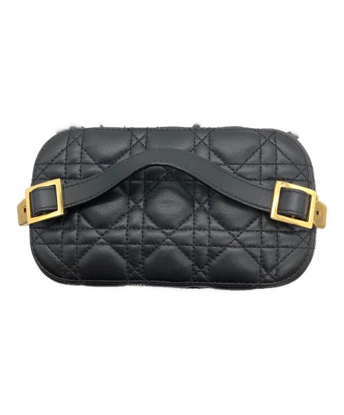 Christian Dior（クリスチャン ディオール）Christian Dior (クリスチャン ディオール) トラベル スモール バニティバッグ ブラックの古着・服飾アイテム