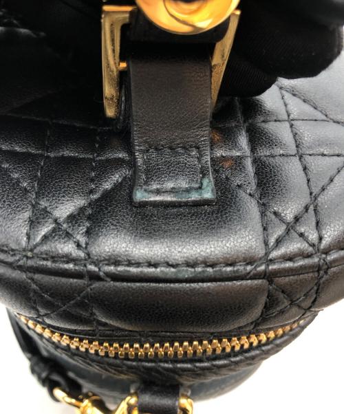 Christian Dior（クリスチャン ディオール）Christian Dior (クリスチャン ディオール) トラベル スモール バニティバッグ ブラックの古着・服飾アイテム