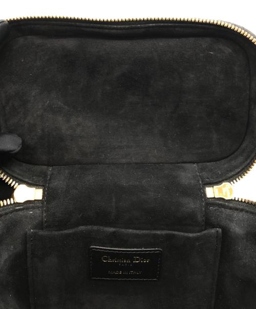 Christian Dior（クリスチャン ディオール）Christian Dior (クリスチャン ディオール) トラベル スモール バニティバッグ ブラックの古着・服飾アイテム
